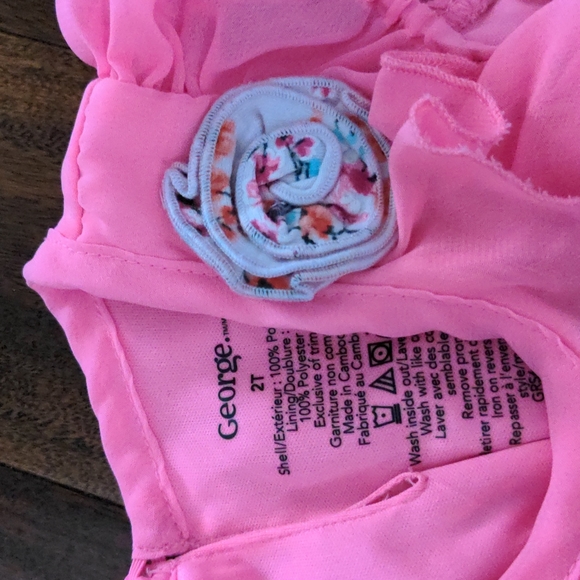 2T Pink Dress - Picture 2 of 3